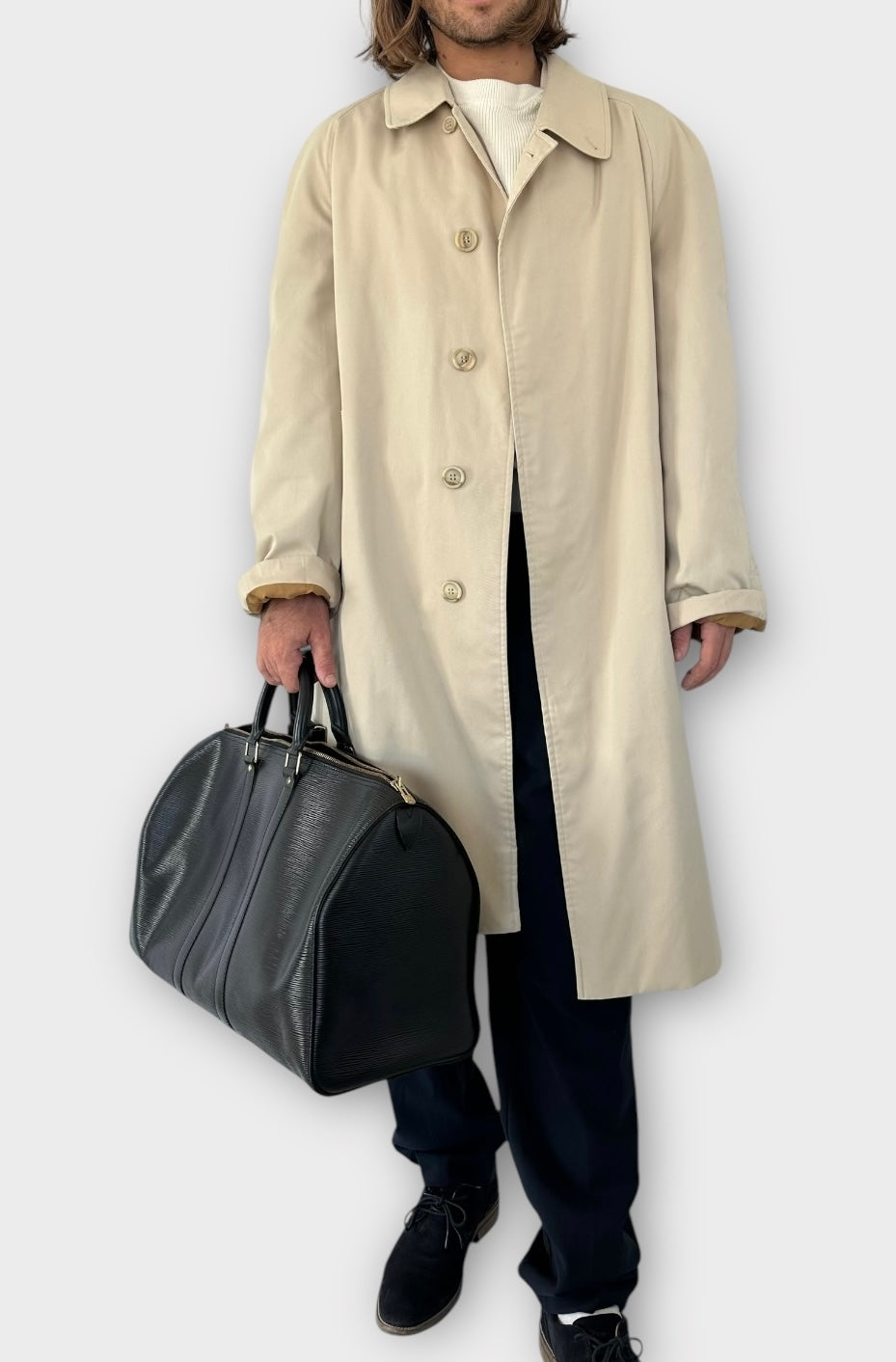 Burberry vintage Trench-coat modèle « Camden » beige vintage | T.M
