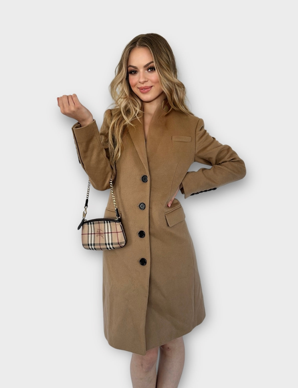 Burberry Manteau « Sidlesham » heritage camel/ T.S