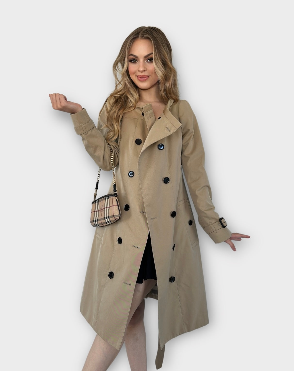 Burberry Trench-coat « Doncaster » honey/ T.L