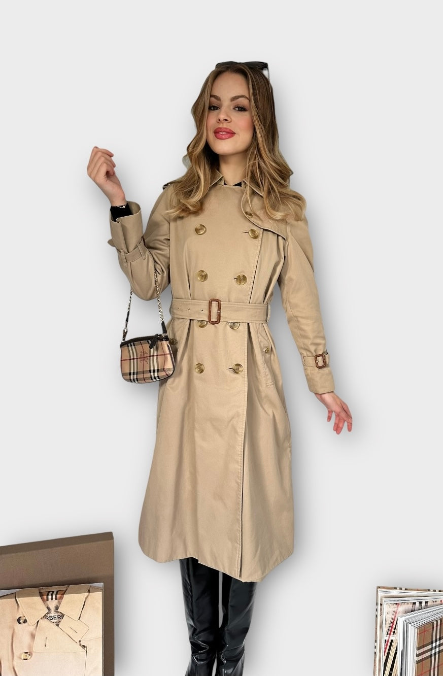 Burberry vintage – Trench-coat “The Chelsea ” Camel | T.S