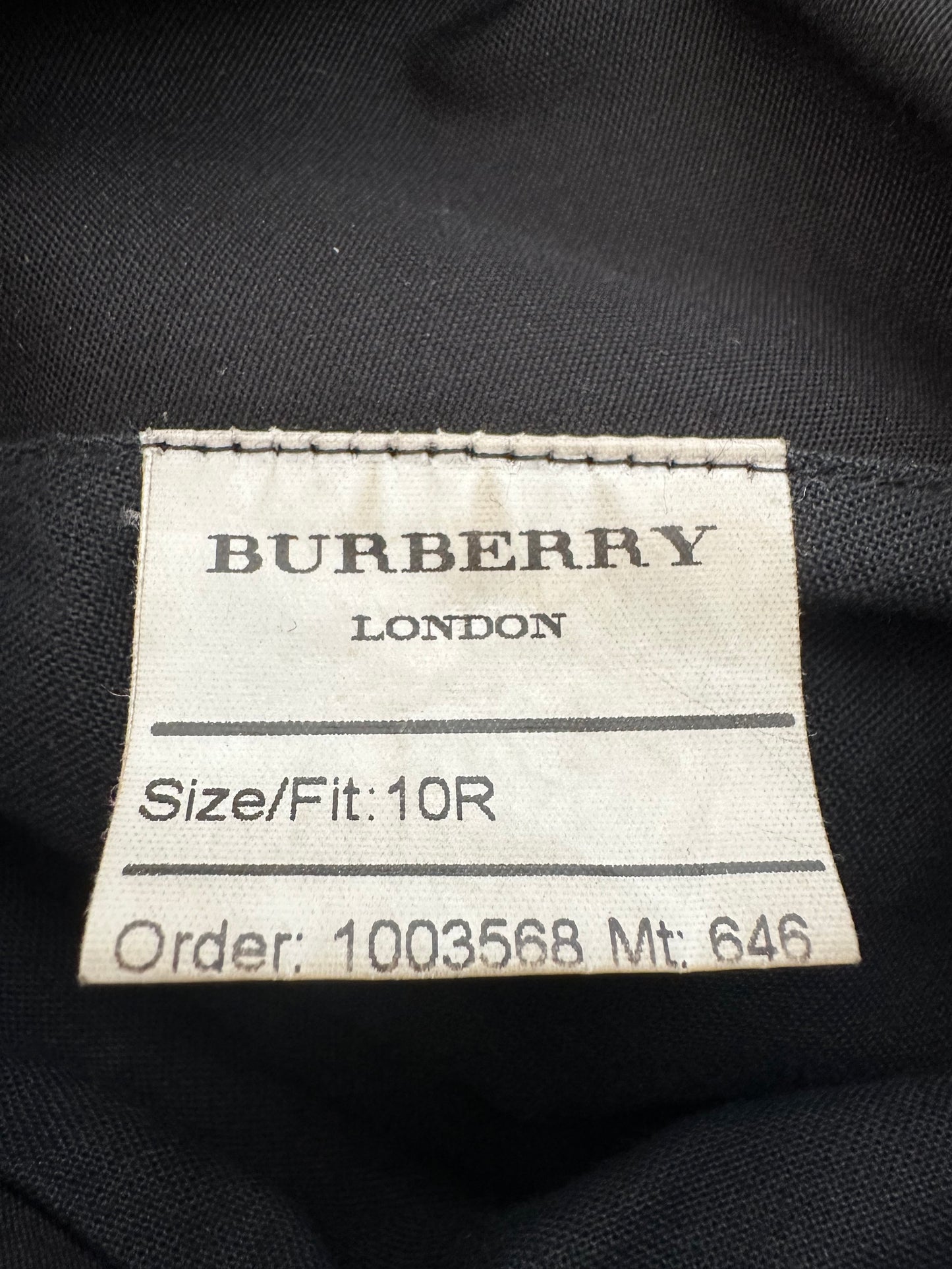 Trench-coat Burberry « the Chelsea » heritage noir/ T.L