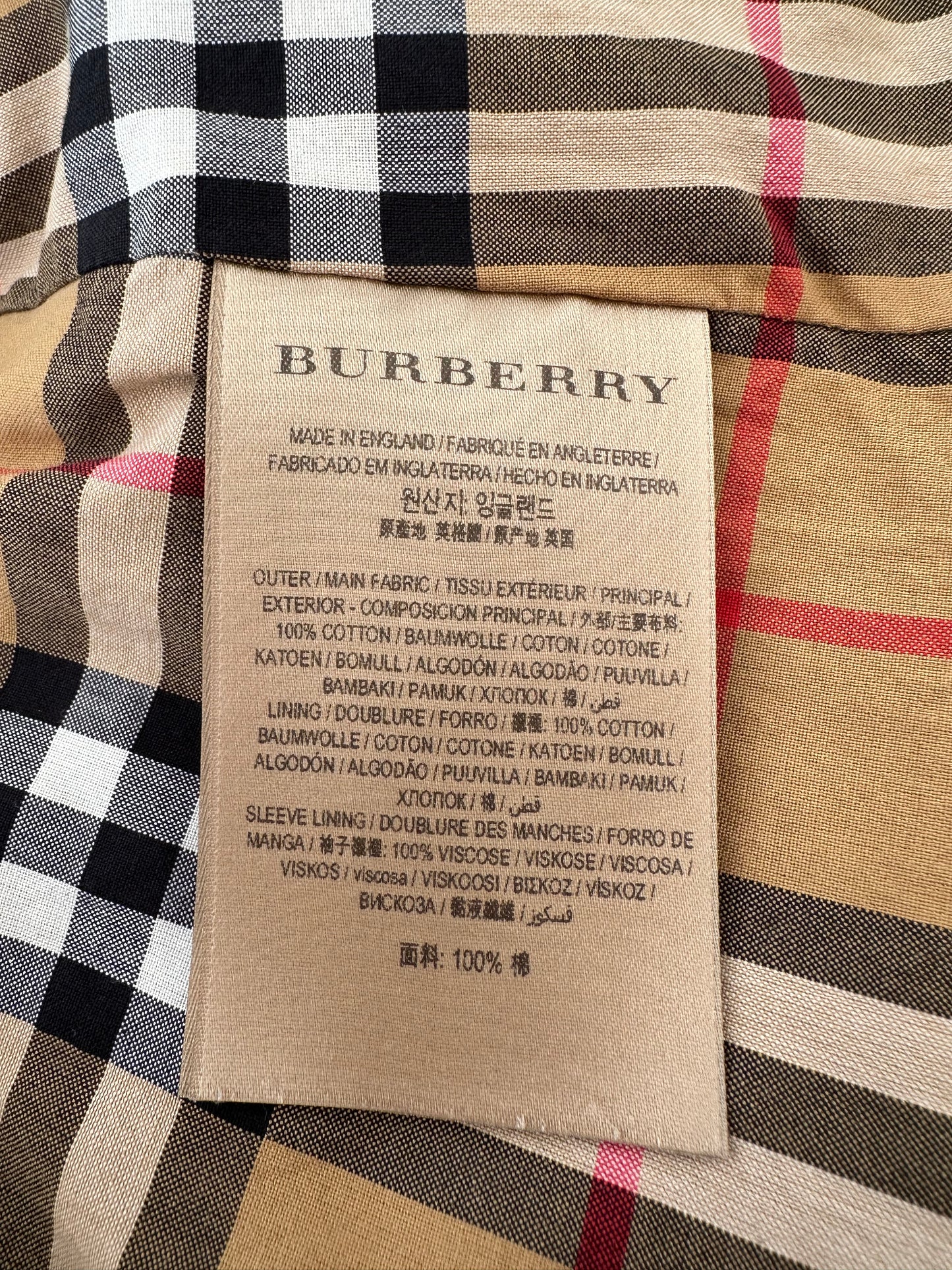 Burberry Trench-coat « the Brighton » bleu marine | T.XS