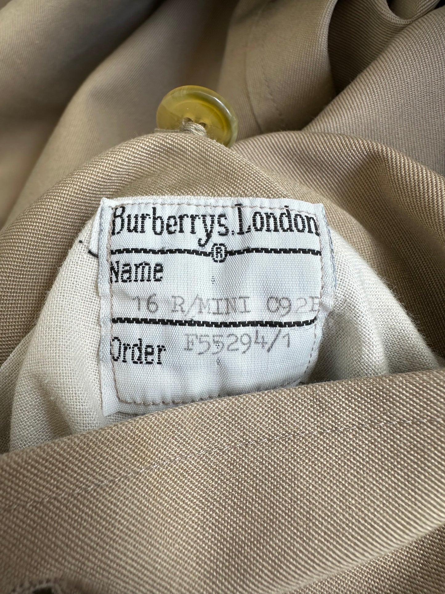 Burberry vintage Trench-coat « Camden » Camel