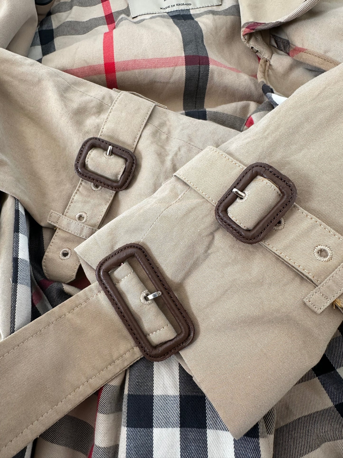 Trench-coat Burberry « the Chelsea » heritage honey/ T.L