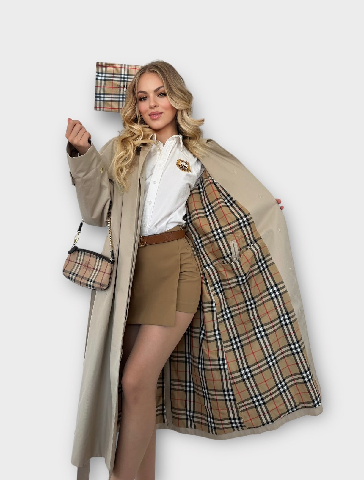 Trench-coat Burberry « Brandford » beige | T.L
