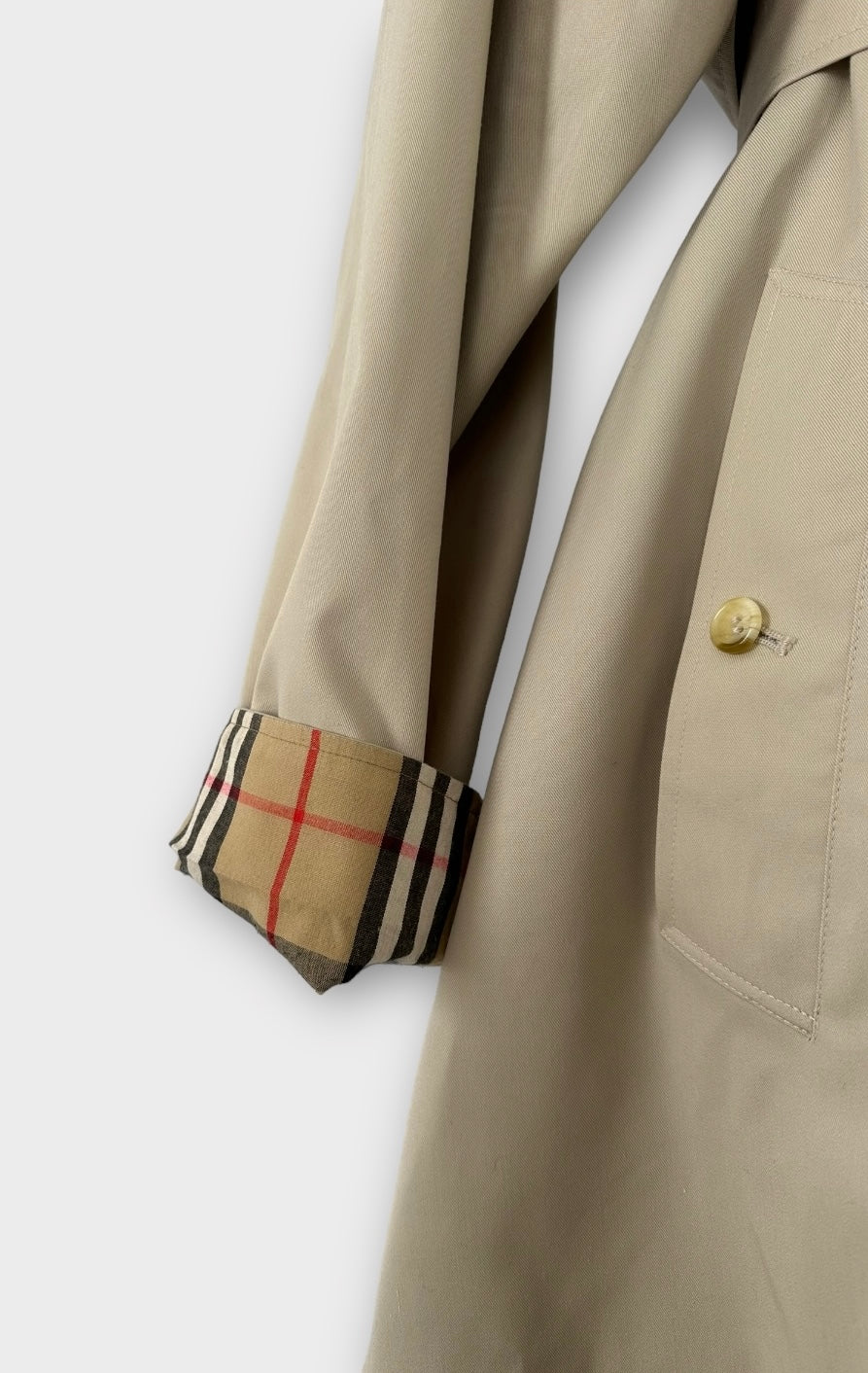 Trench-coat Burberry modèle “ Markfield“ beige vintage/ T.M