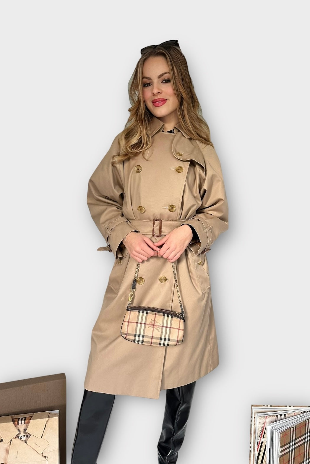 Burberry vintage – Trench-coat “The Waterloo ” Camel | T.S