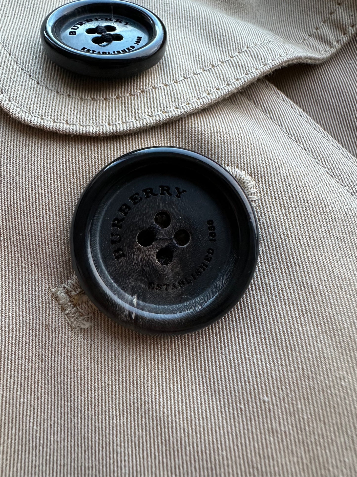 Trench-coat Burberry « the Waterloo » heritage Honey