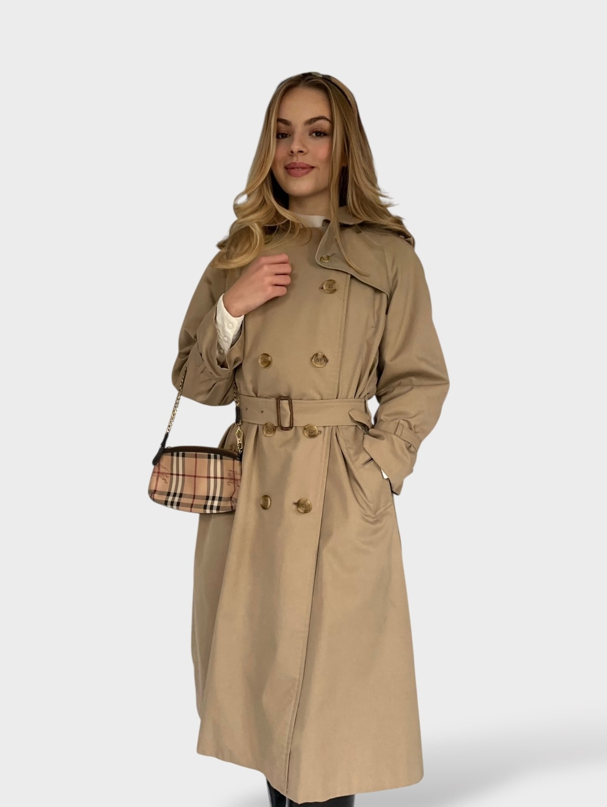 Burberry vintage – Trench-coat “The Waterloo” Camel | T.S