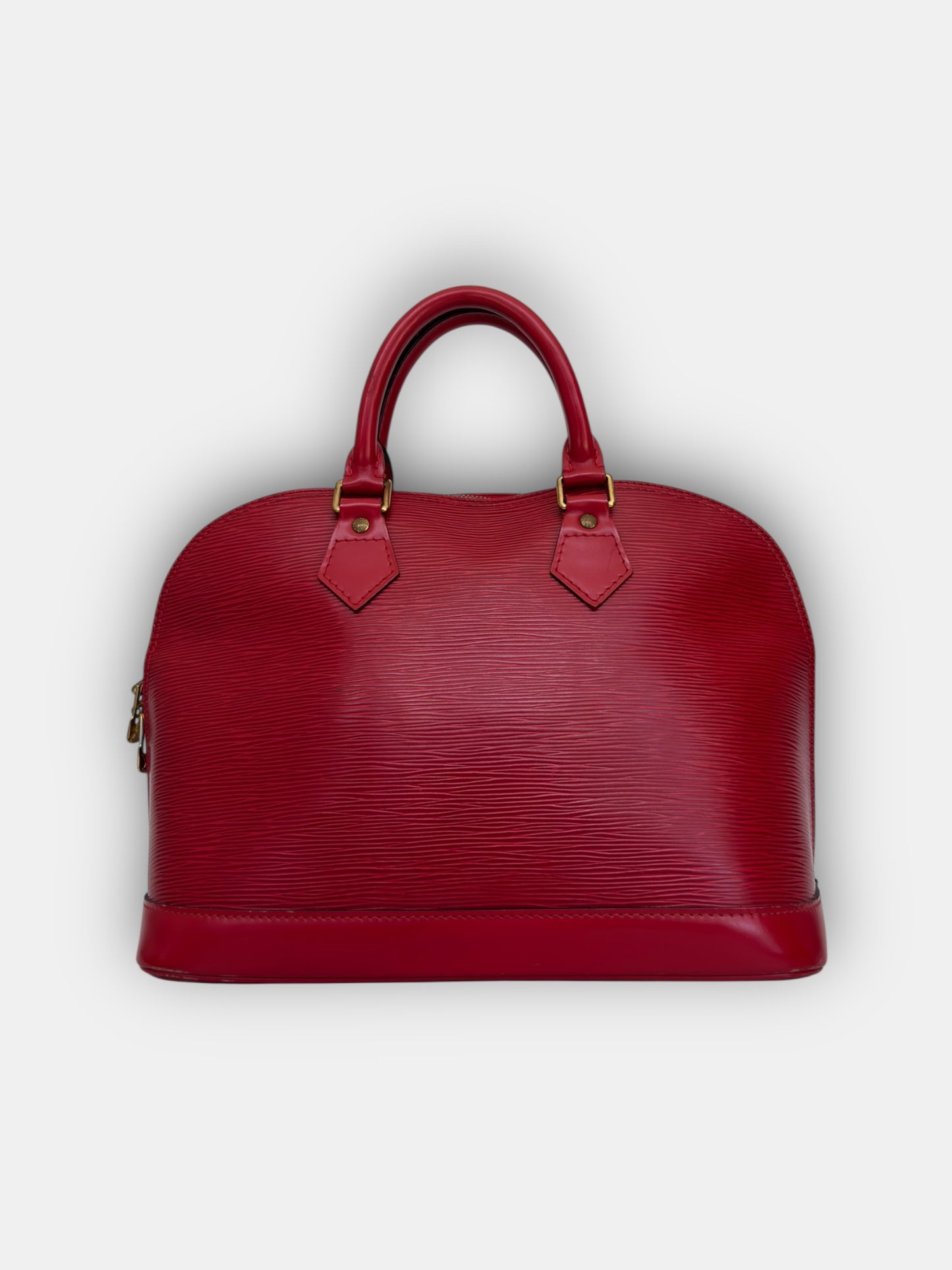 Louis Vuitton – Alma PM Cuir Épi Rouge