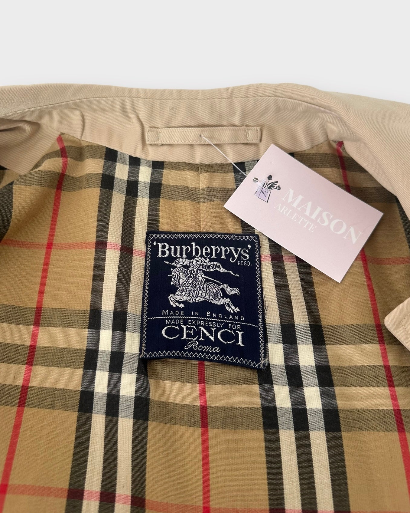 Burberry Trench-coat « Brandford » beige | T.XS