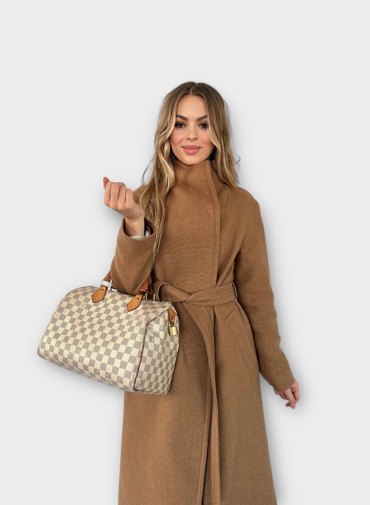 Sac Speedy 30 Damier Azur Louis Vuitton