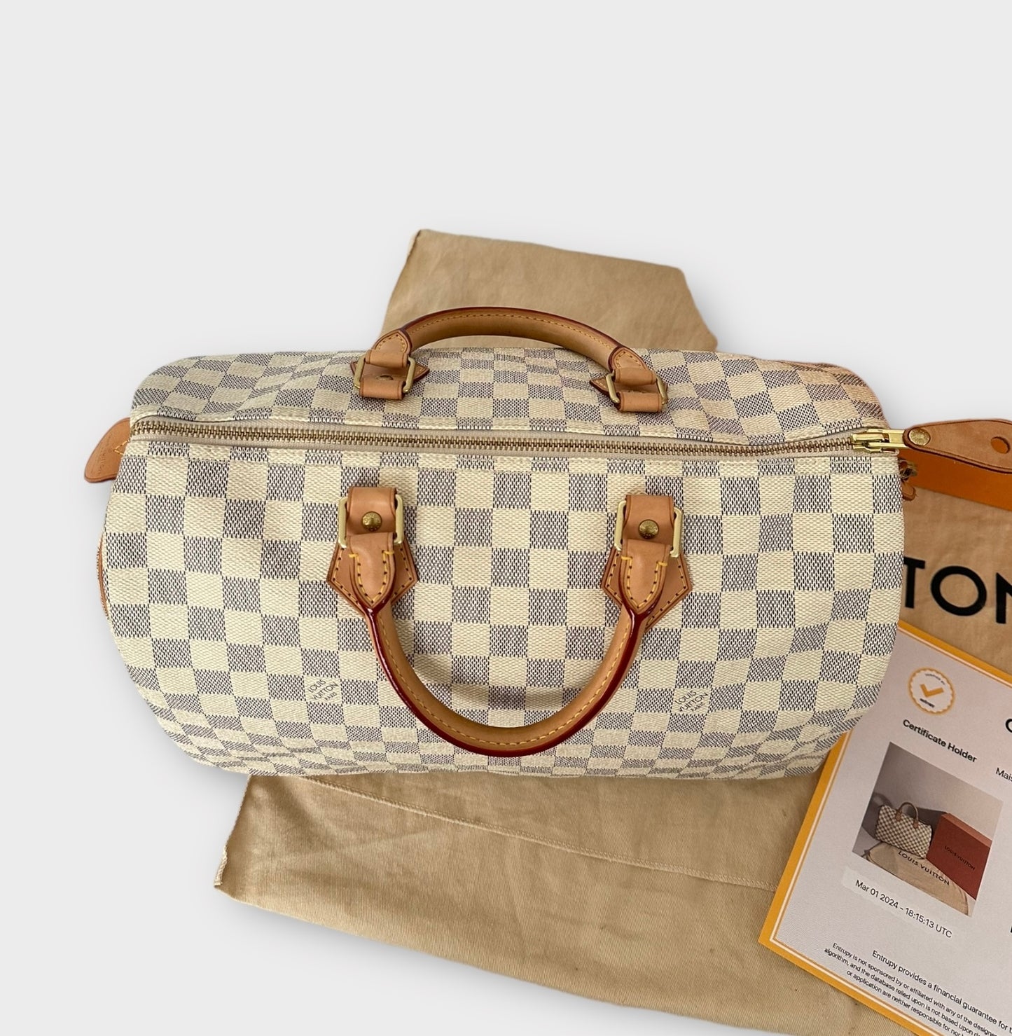 Sac Speedy 35 Damier Azur Louis Vuitton