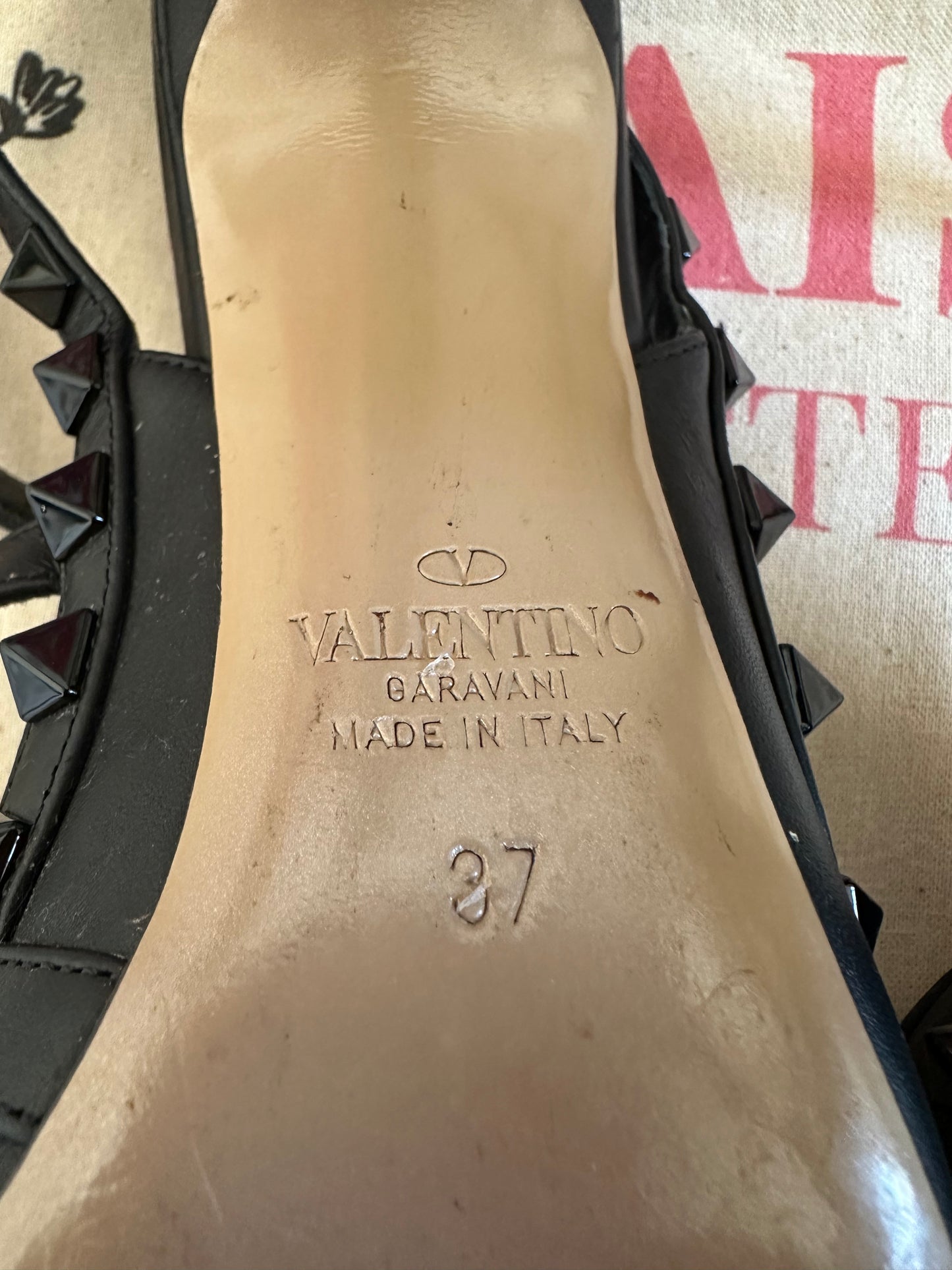 Valentino Garavani - Slingback RockStud fullback | T.37