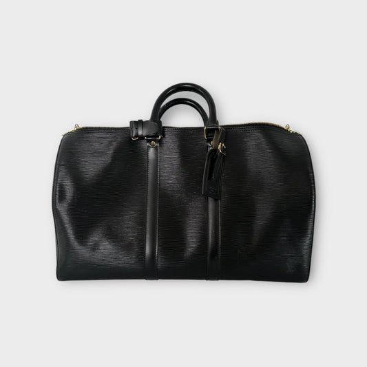 Louis Vuitton Sac Keepall 45 Cuir épi Noir