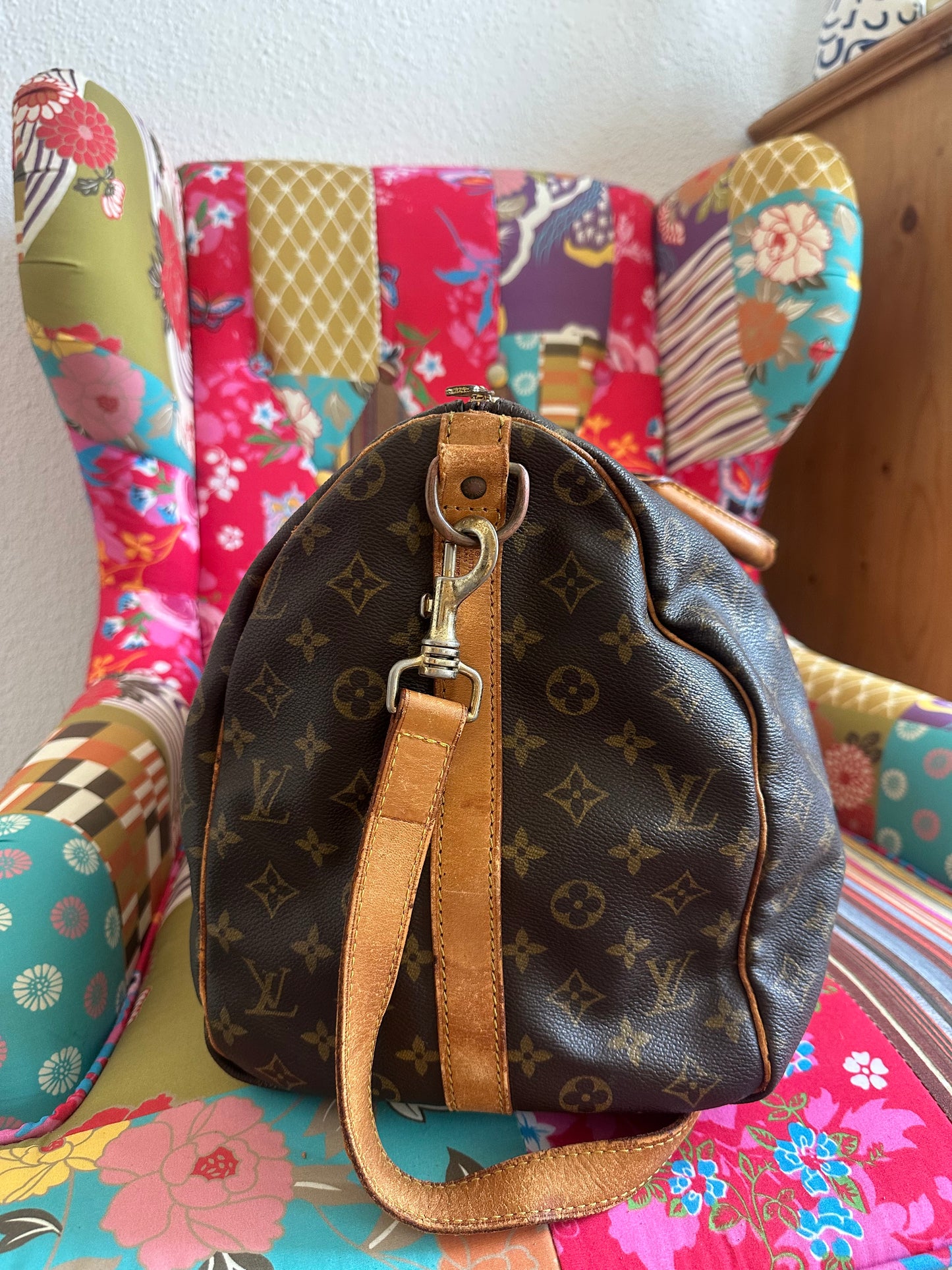 Louis Vuitton Keepall 50 bandoulière Monogram