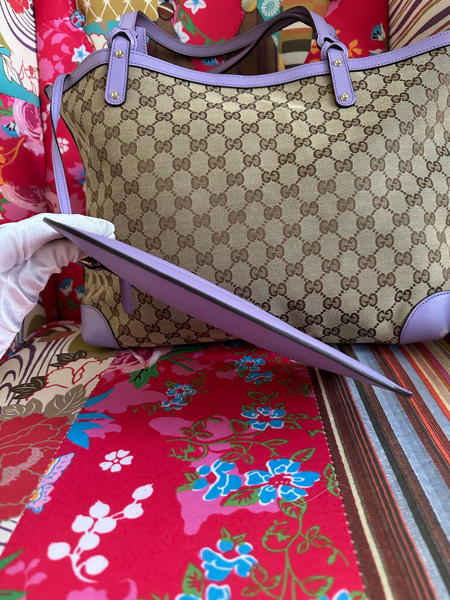 Gucci - Sac cabas (tote) et sa pochette