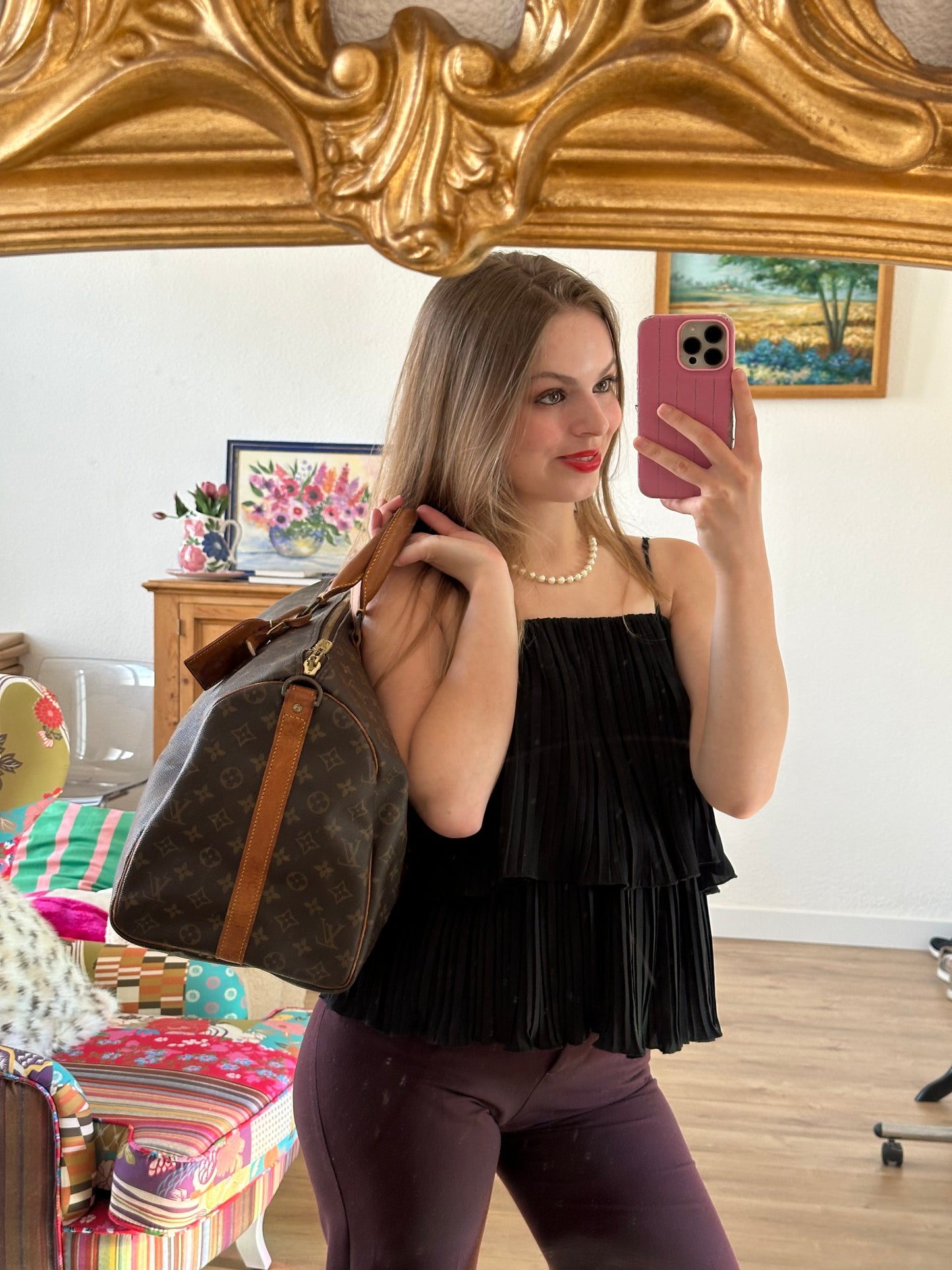 Louis Vuitton - Keepall 50 Monogram bandoulière