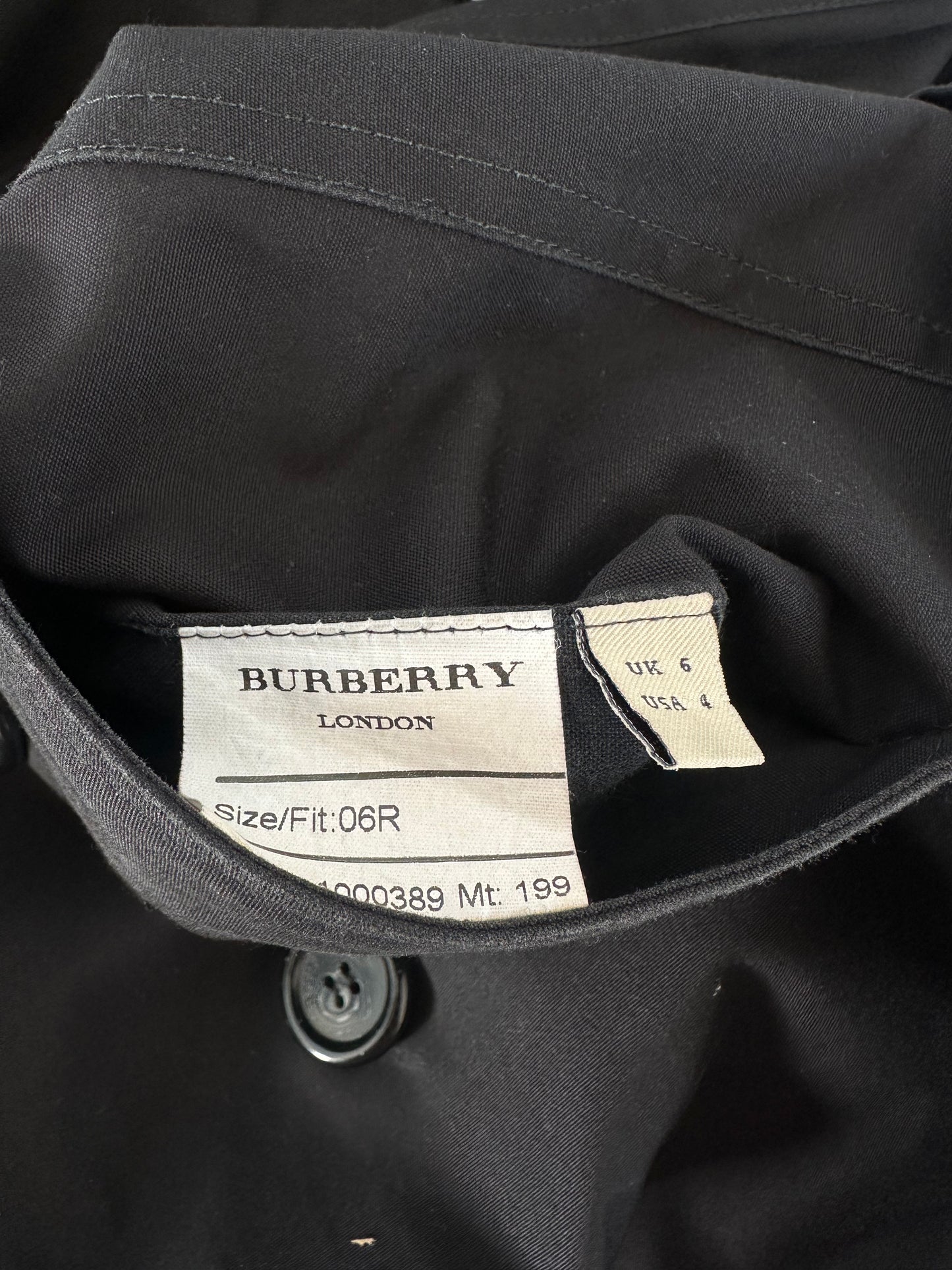 Trench-coat Burberry « the Chelsea » heritage noir/ T.S