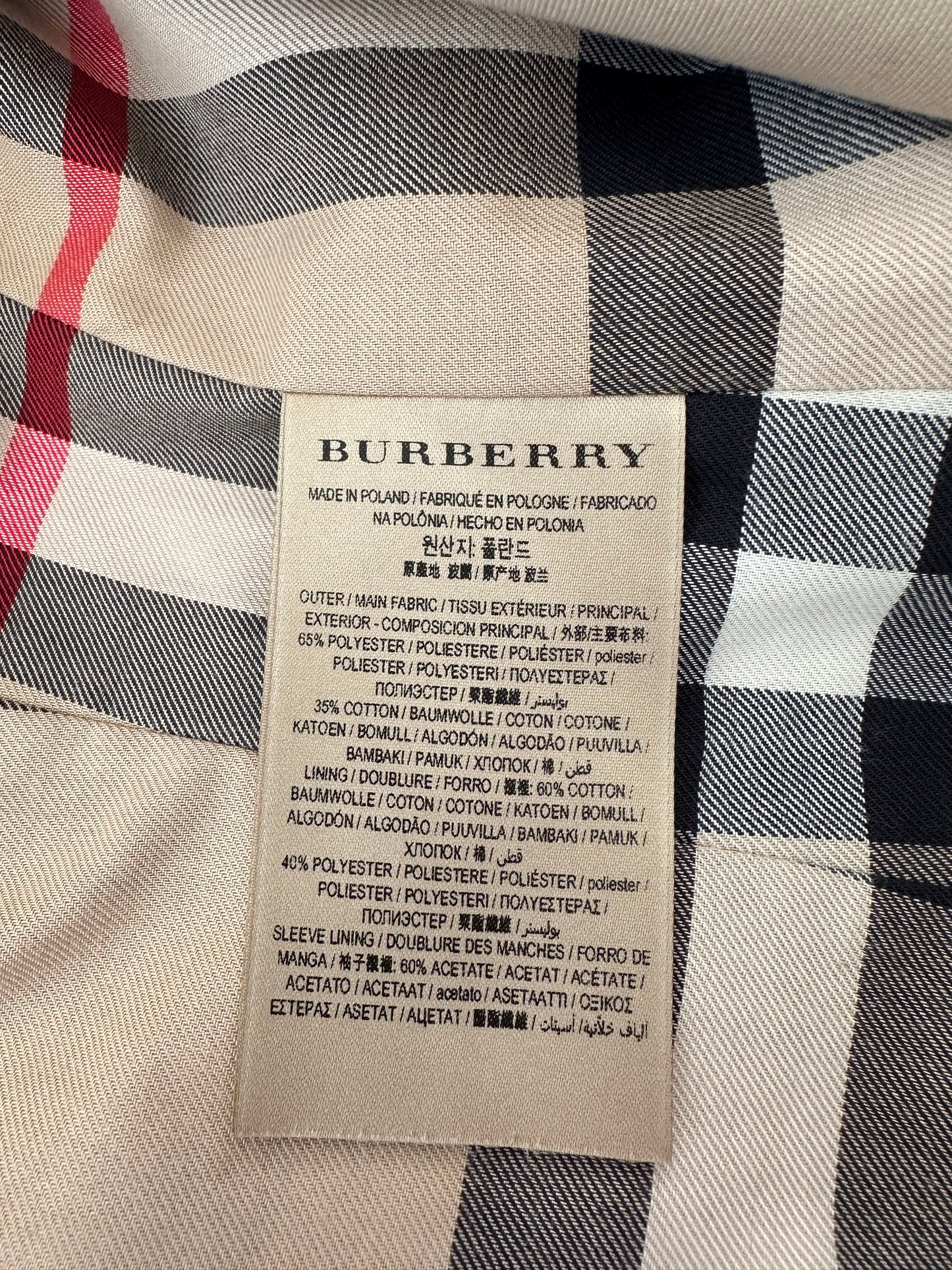 Trench-coat Burberry modèle “ the Chelsea ”/ T.XS