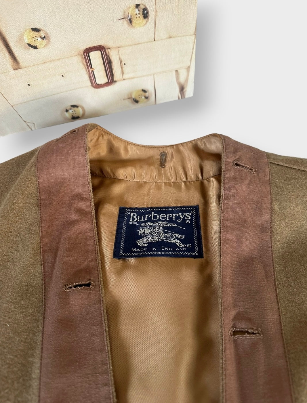 Burberry - vintage Trench-coat « the Waterloo » camel | T.L
