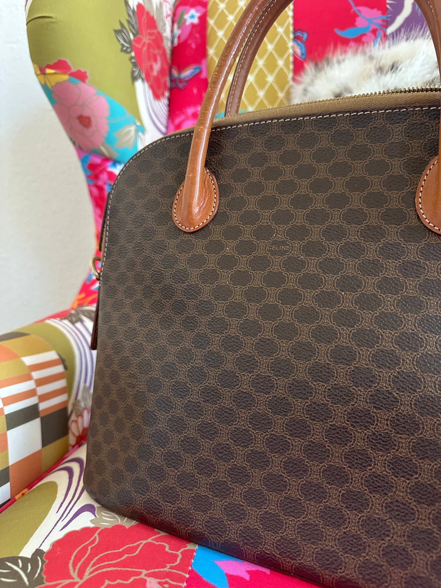 Celine - Sac toile macadam vintage