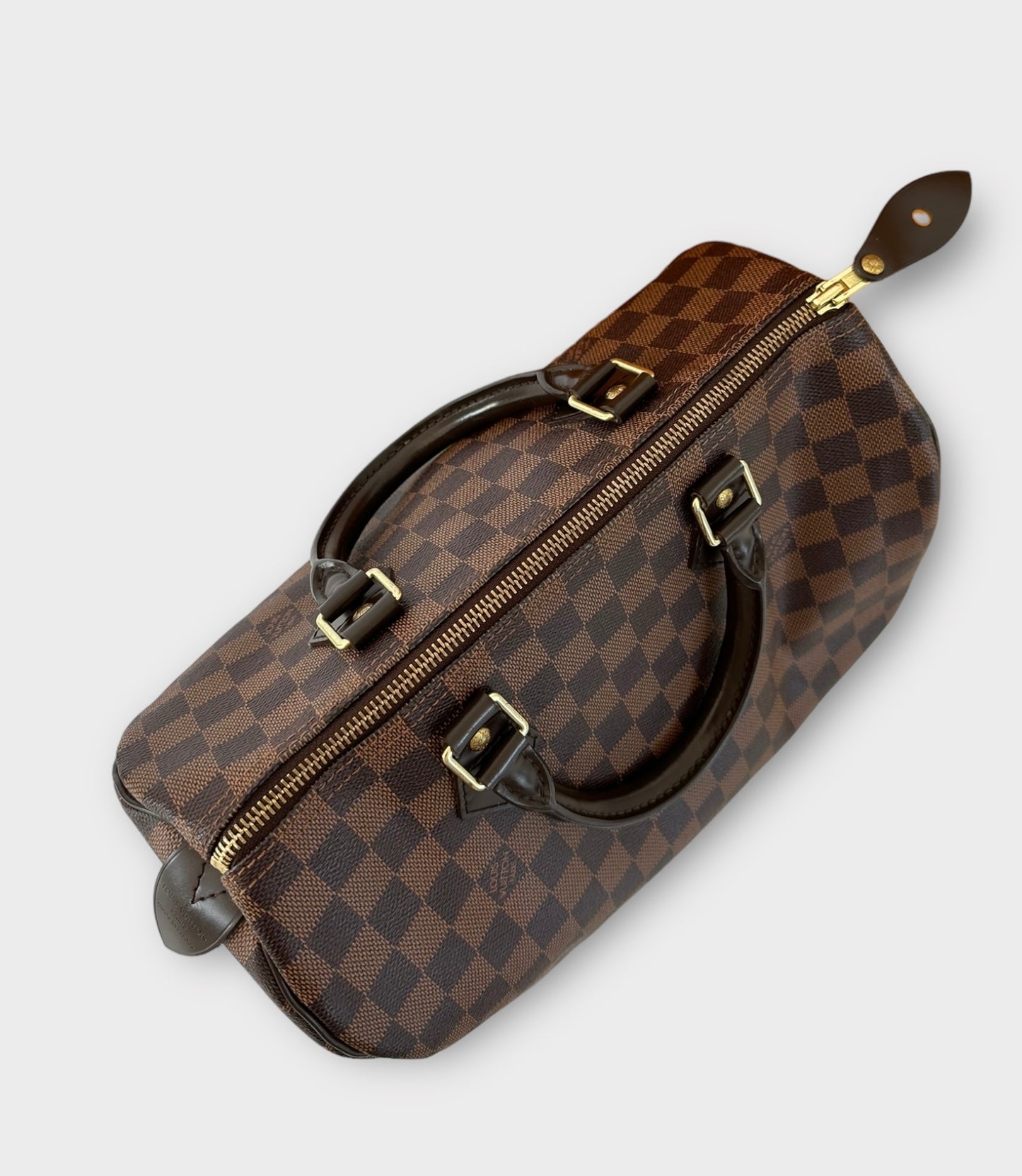 Sac Speedy 30 Damier ébène Louis Vuitton