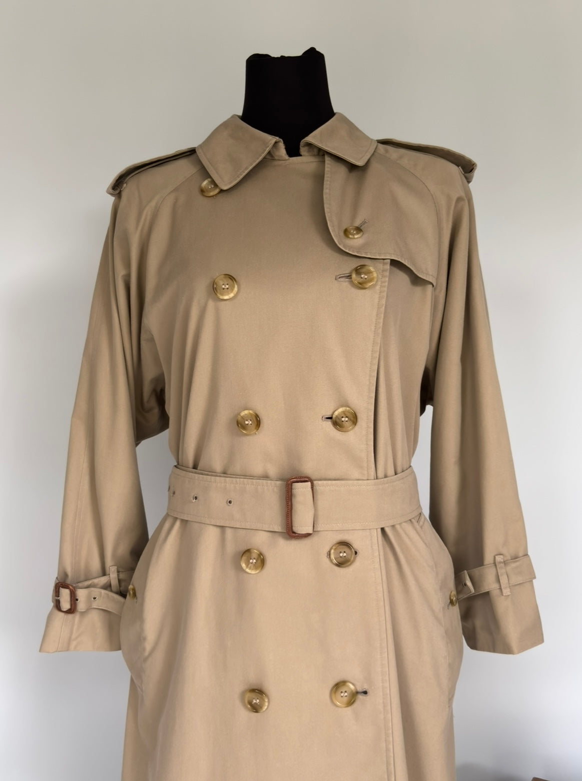 Burberry – Trench-coat “The Waterloo” Camel vintage | T.L