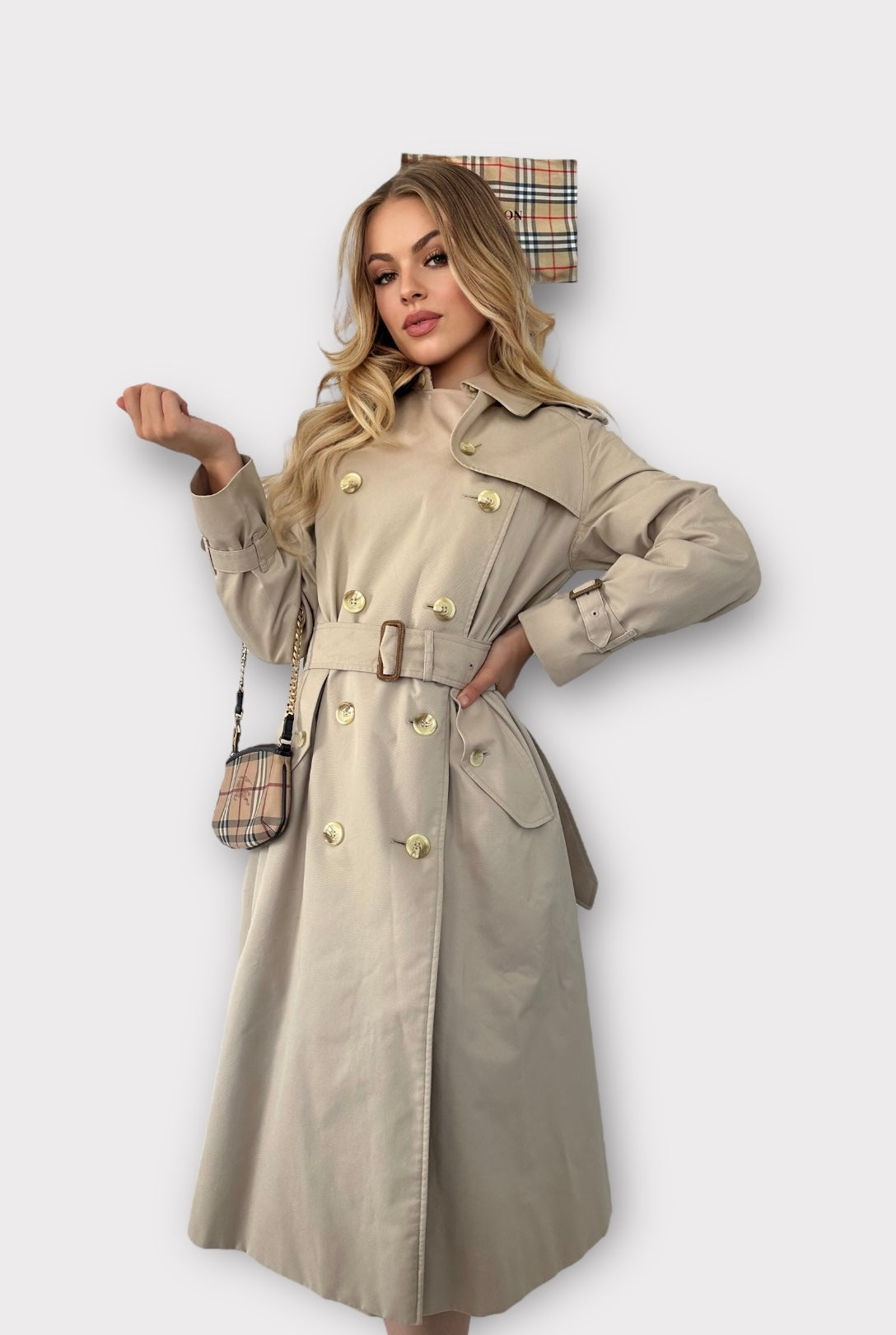 Burberry Trench-coat « the Waterloo  » beige vintage| T.S