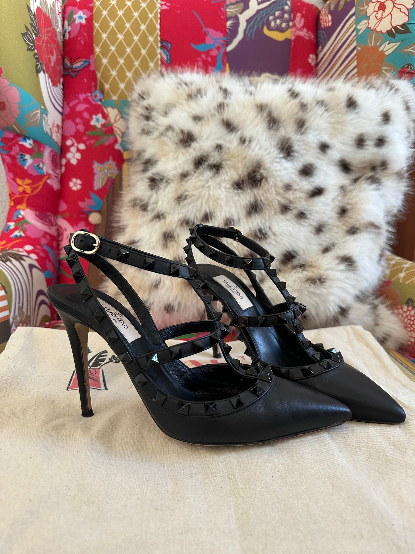 Valentino Garavani - Slingback RockStud fullback | T.37