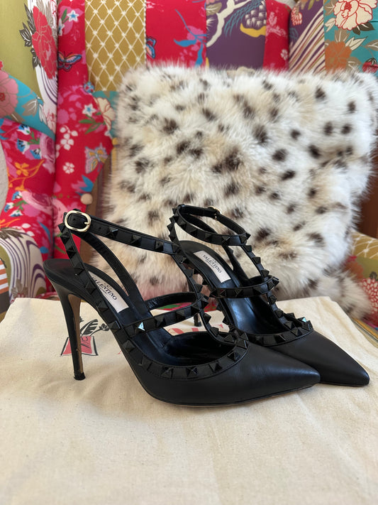 Valentino Garavani - Slingback RockStud fullback | T.37