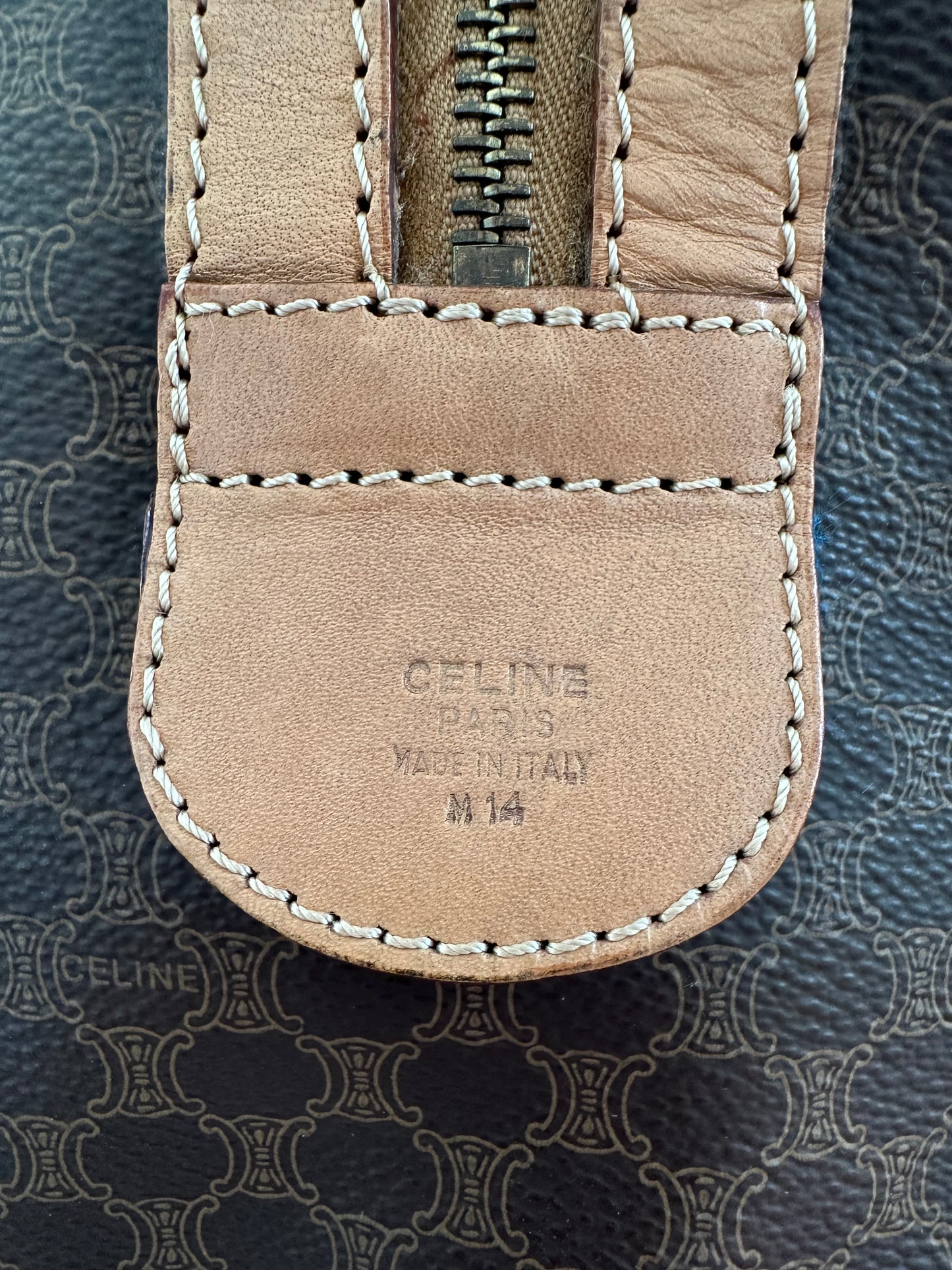Céline - Sac de voyage 50 toile macadam