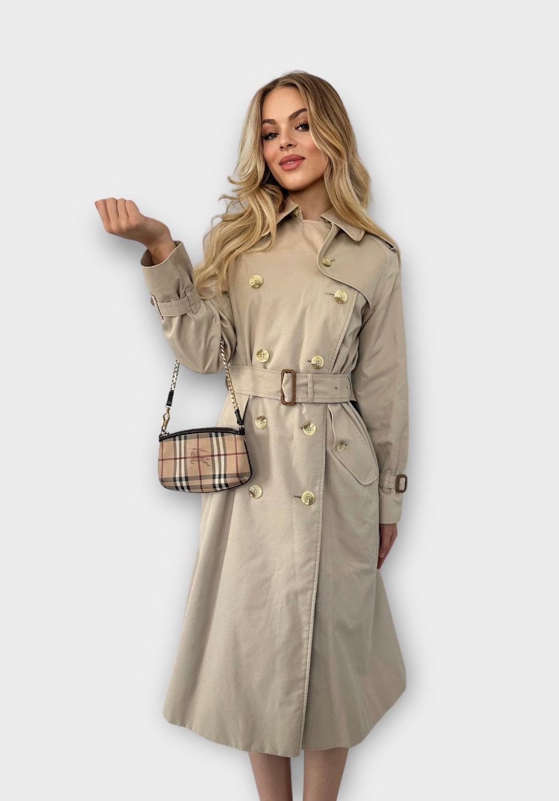 Burberry Trench-coat « the Waterloo  » beige vintage| T.S