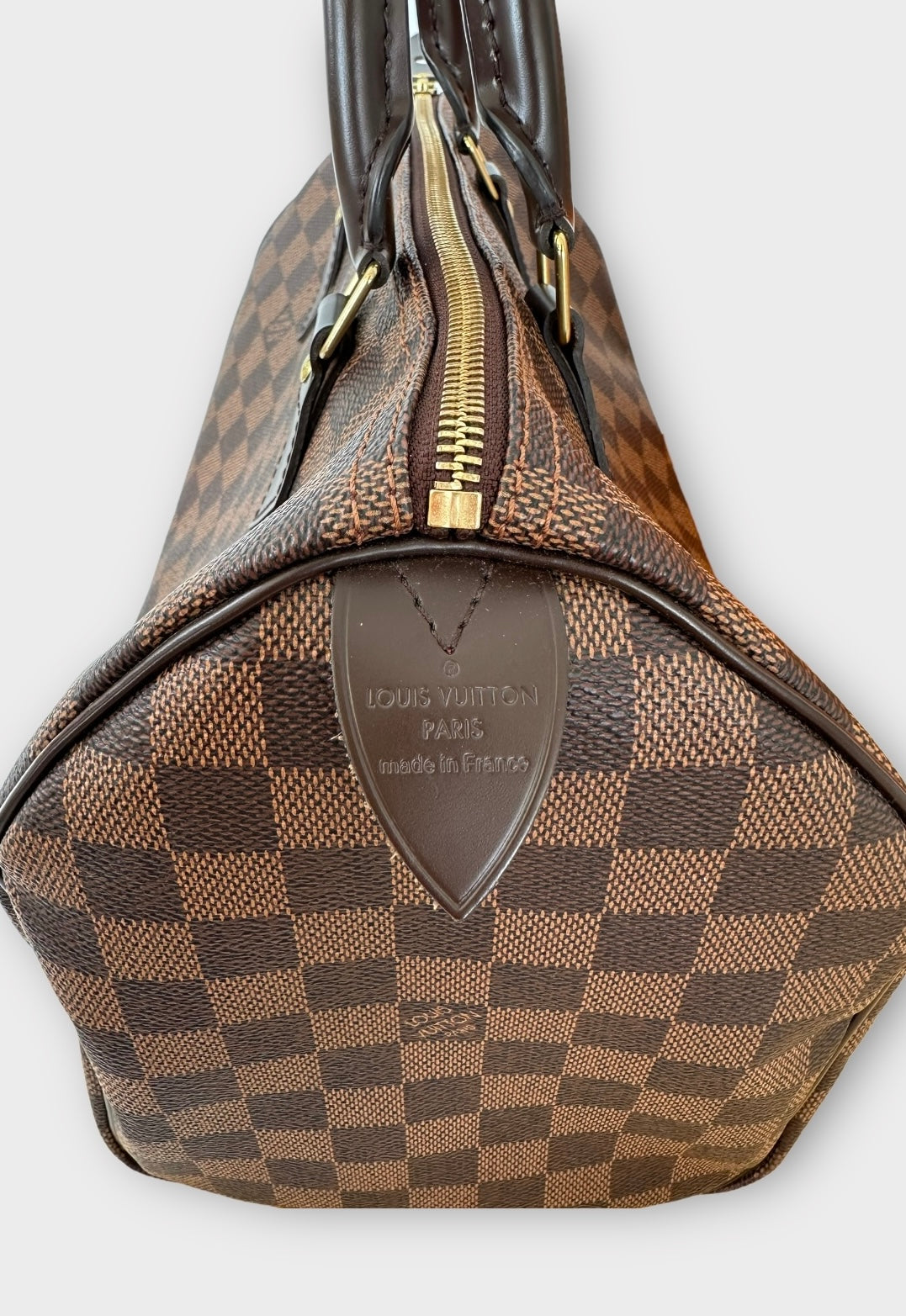 Sac Speedy 30 Damier ébène Louis Vuitton