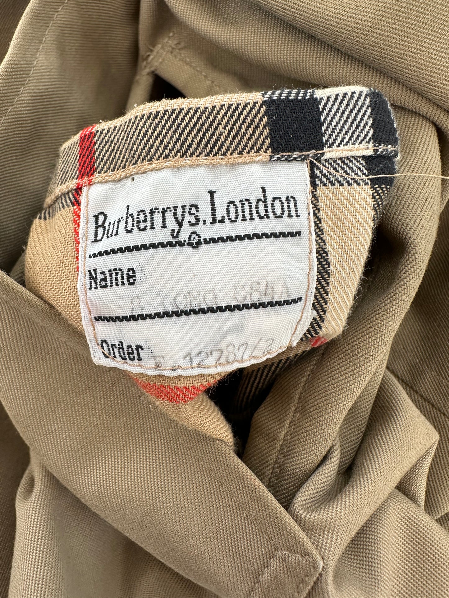 Burberry vintage Trench modèle “ Camden” Camel | T.S