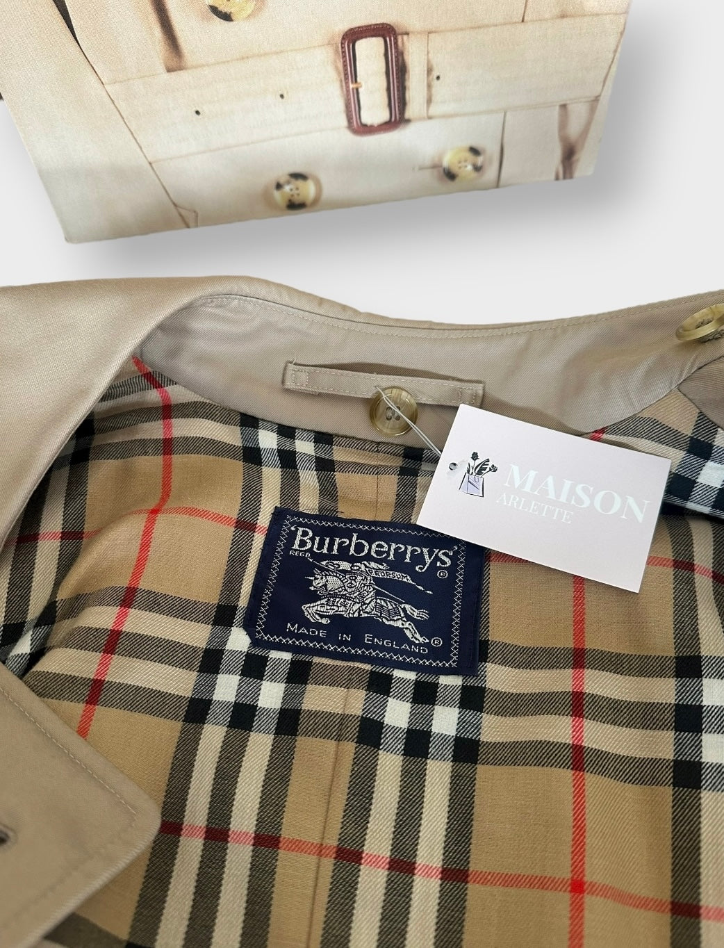 Burberry - vintage Trench-coat « the Waterloo » camel | T.L