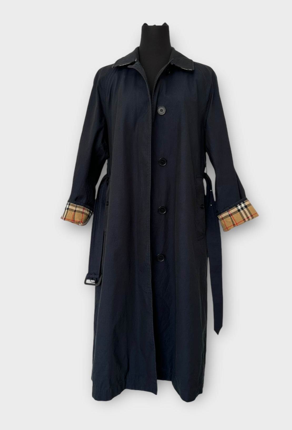 Burberry Trench-coat « the Brighton » bleu marine | T.XS