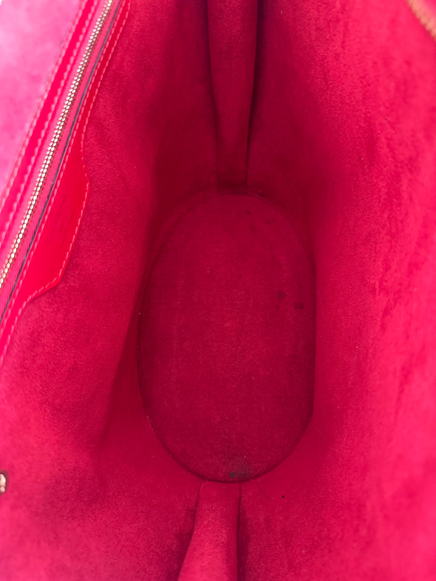 Louis Vuitton - Saint-Jacques cuir épis rouge vintage