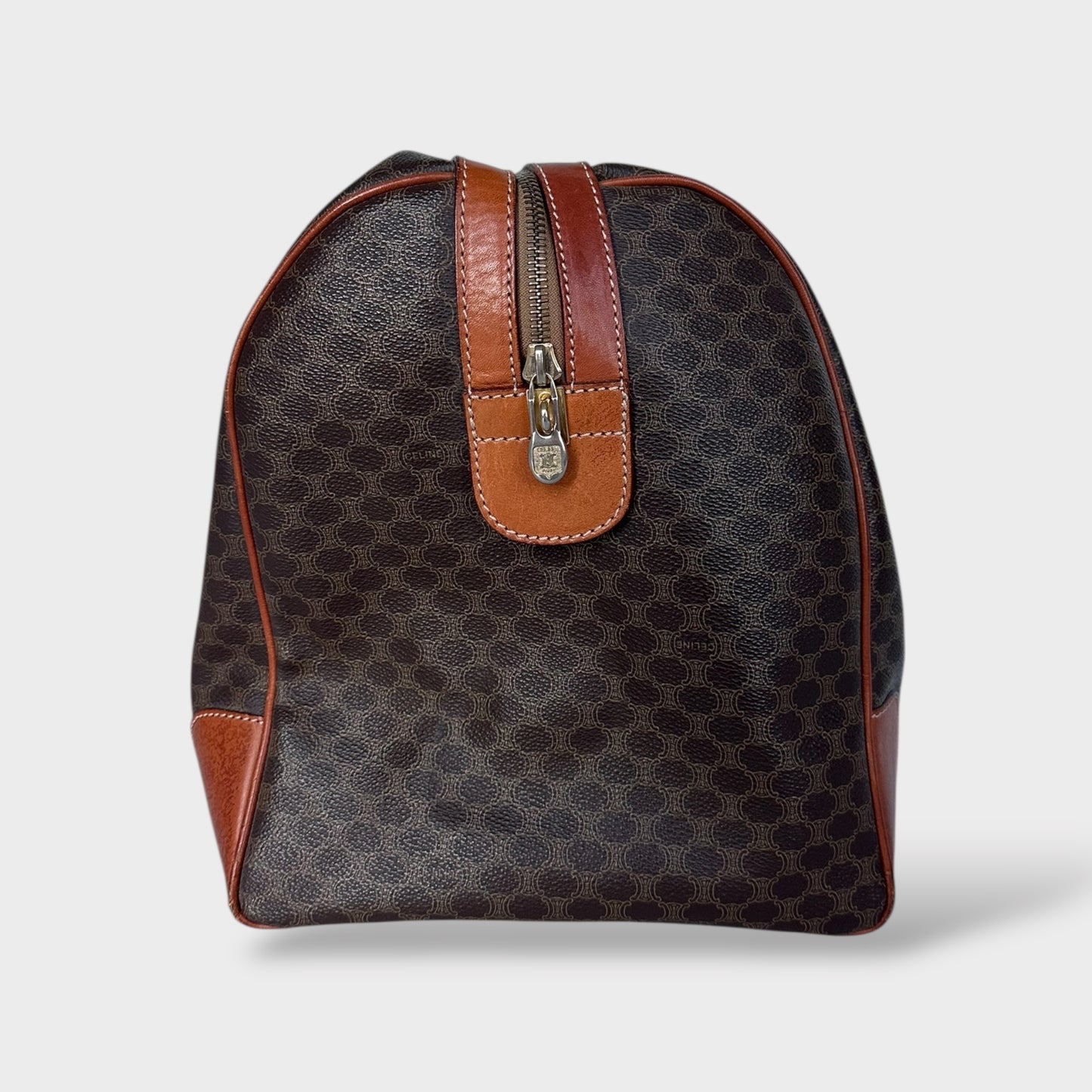 Céline - Sac de voyage 50 toile macadam vintage