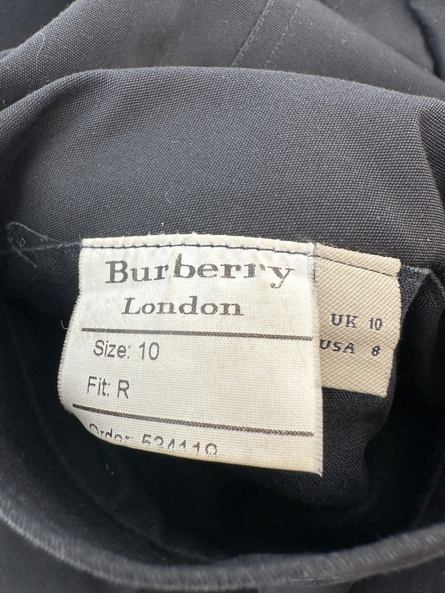 Burberry Trench-coat modèle “the Chelsea ” Noir | T.M