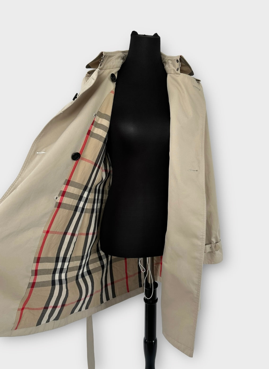 Trench-coat Burberry « the Chelsea » heritage Stone/ T.L