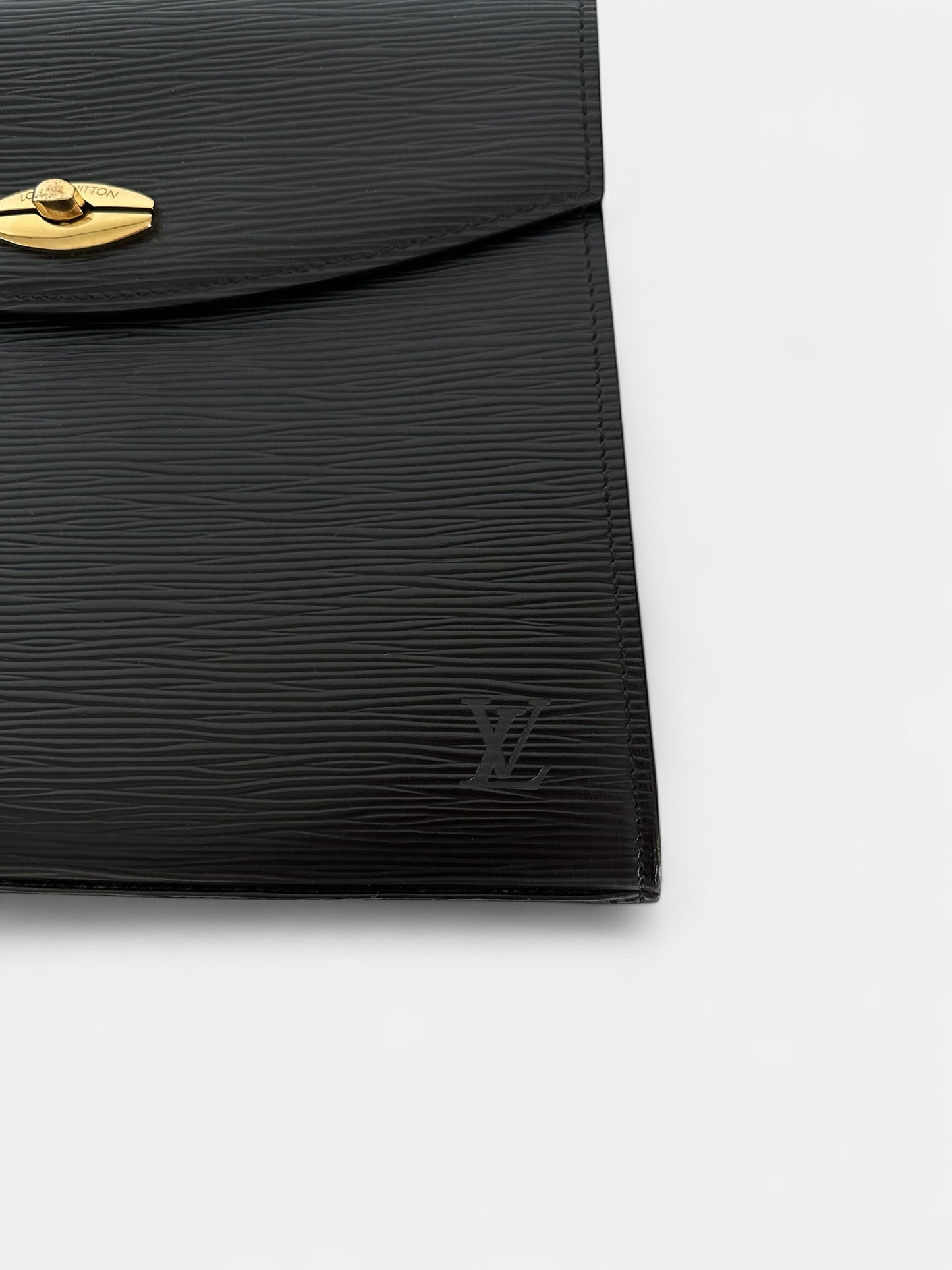 Louis Vuitton Maleserbes cuir épi noir