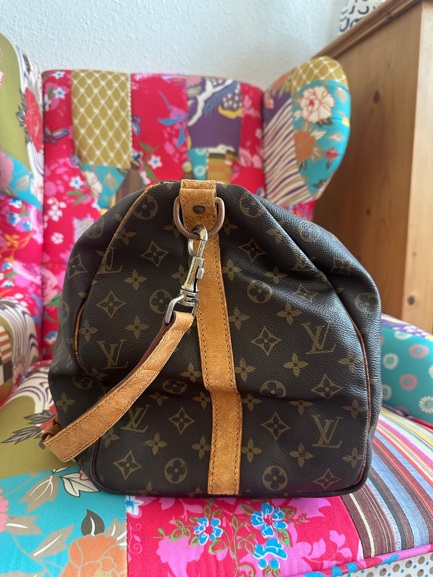 Louis Vuitton Keepall 50 bandoulière Monogram