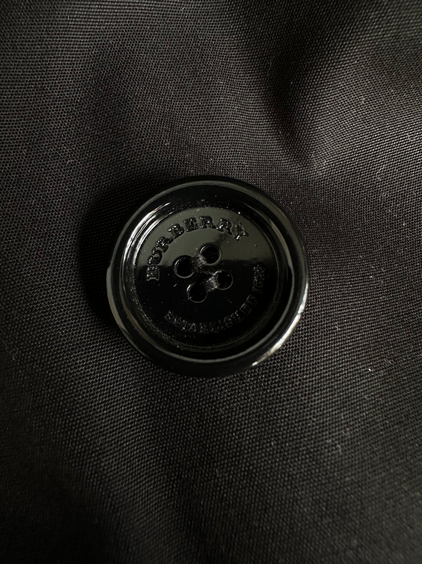 Burberry Trench-coat « the Chelsea » Noir | T.XS