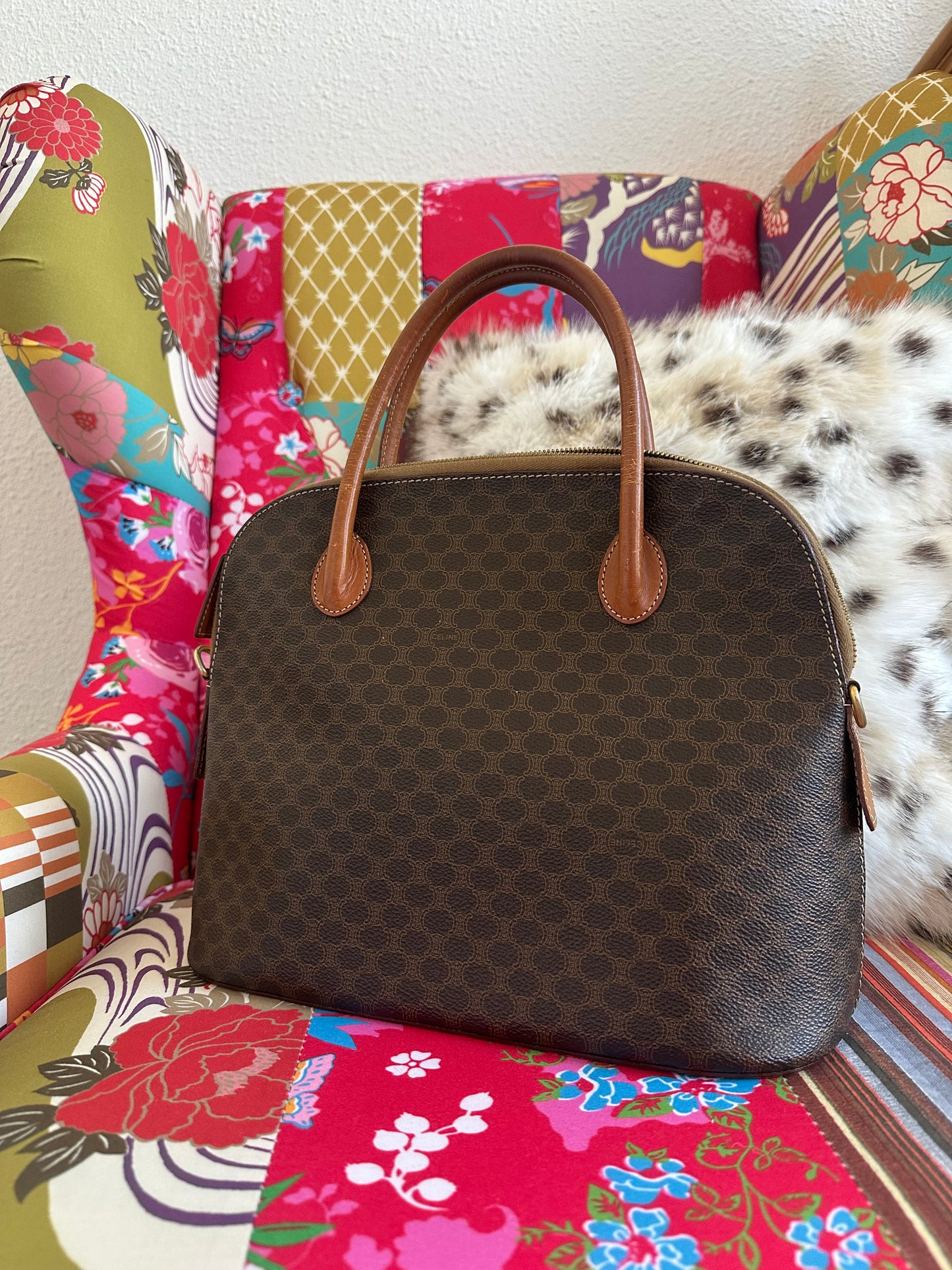 Celine - Sac toile macadam vintage