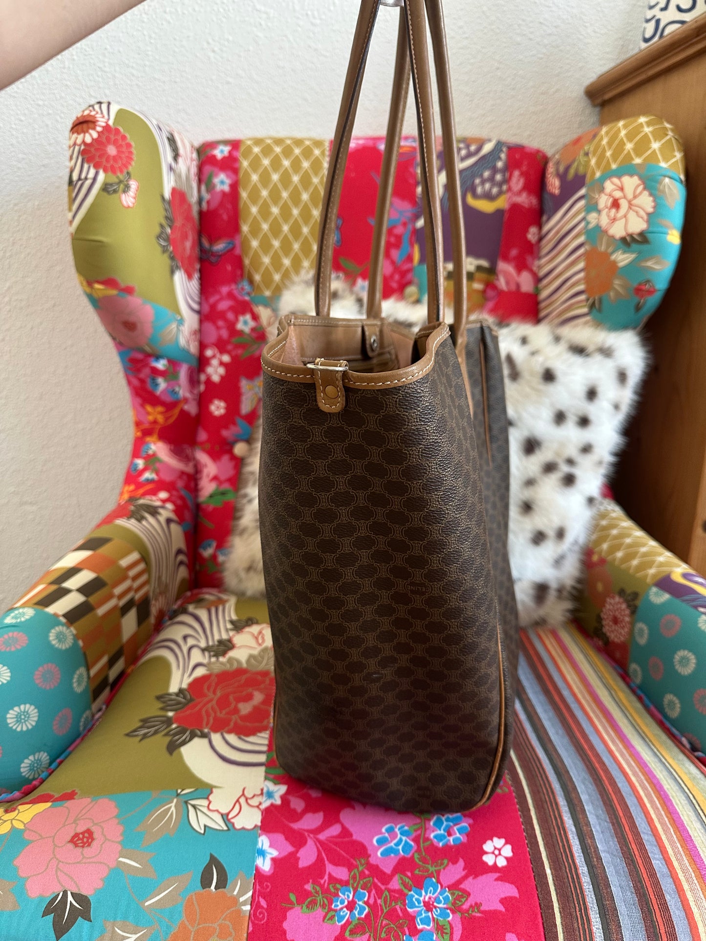 Celine - Sac toile macadam vintage