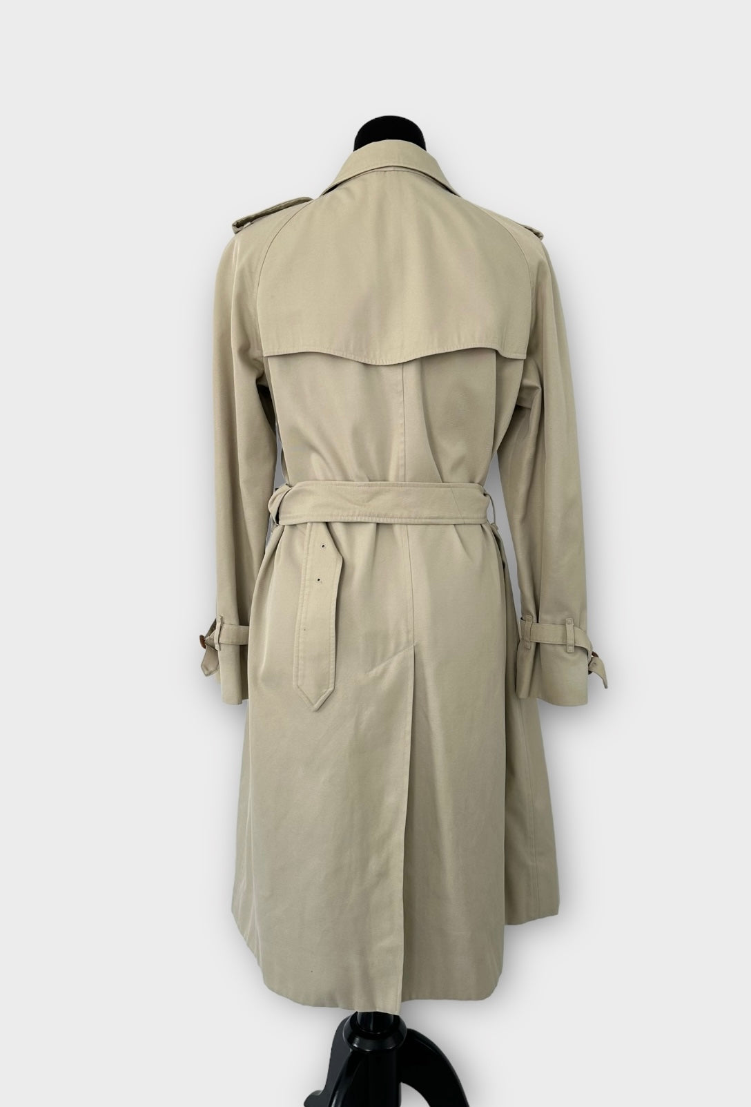 Trench-coat Burberry modèle “the Waterloo ” beige clair/ T.S