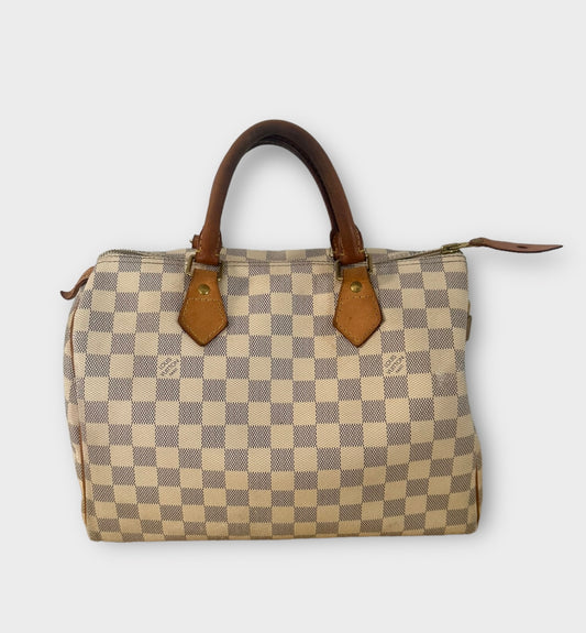 Sac Speedy 30 Damier Azur Louis Vuitton