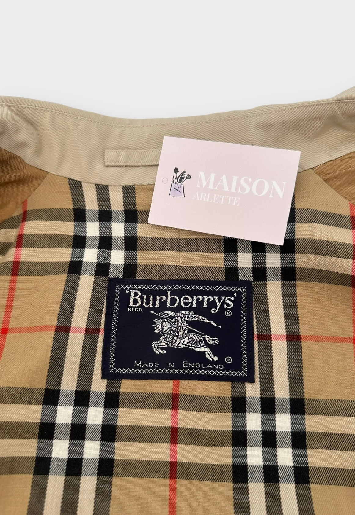 Trench-coat Burberry « Brandford » beige | T.L