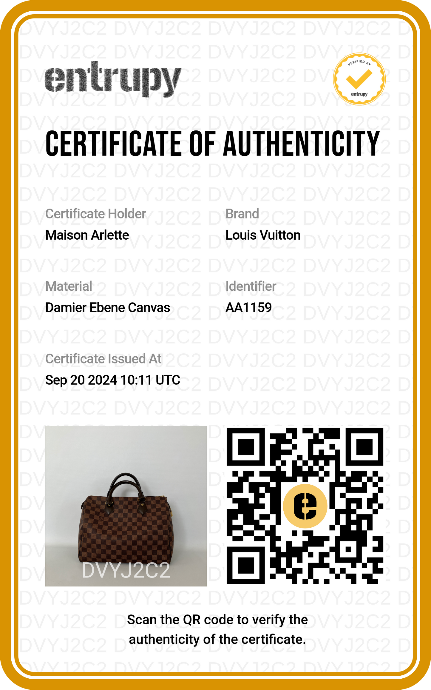 Louis Vuitton Sac Speedy 30 Damier ébène